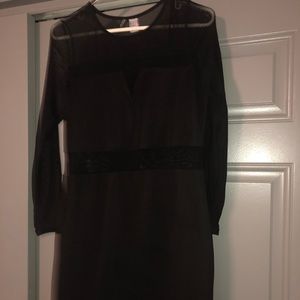 Black Lace Cocktail Dress